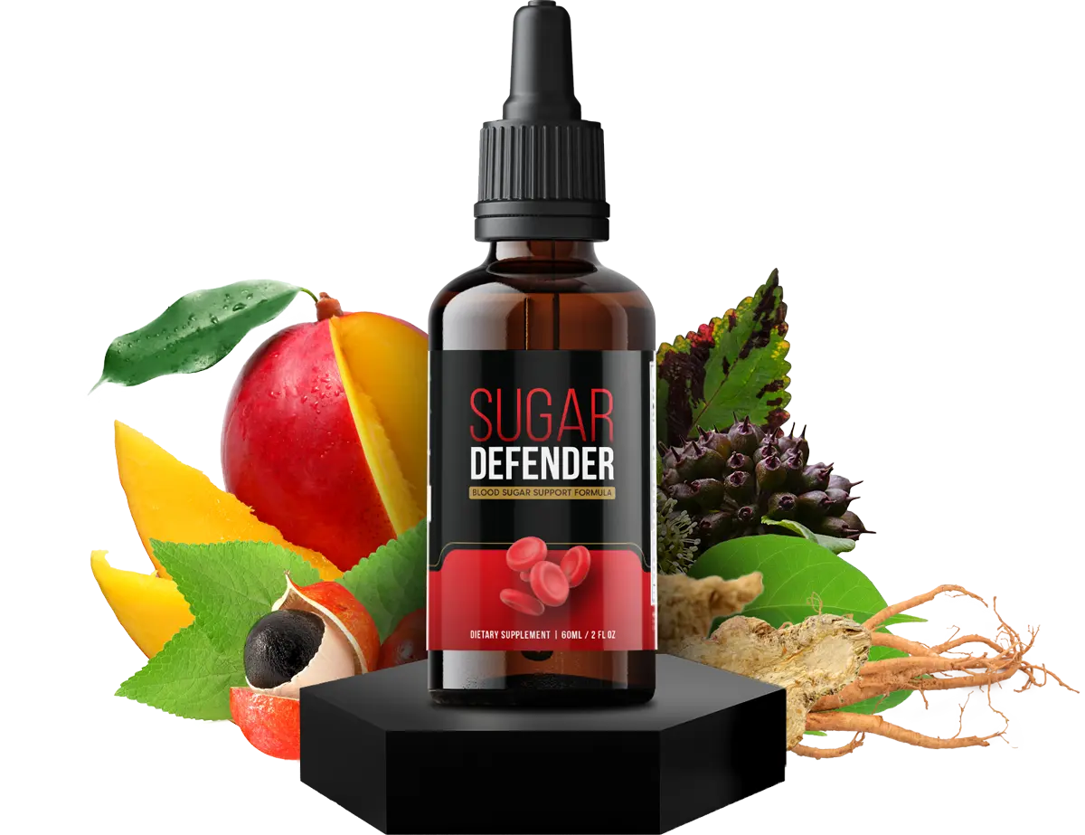 Sugar Defender blood sugar support bottle